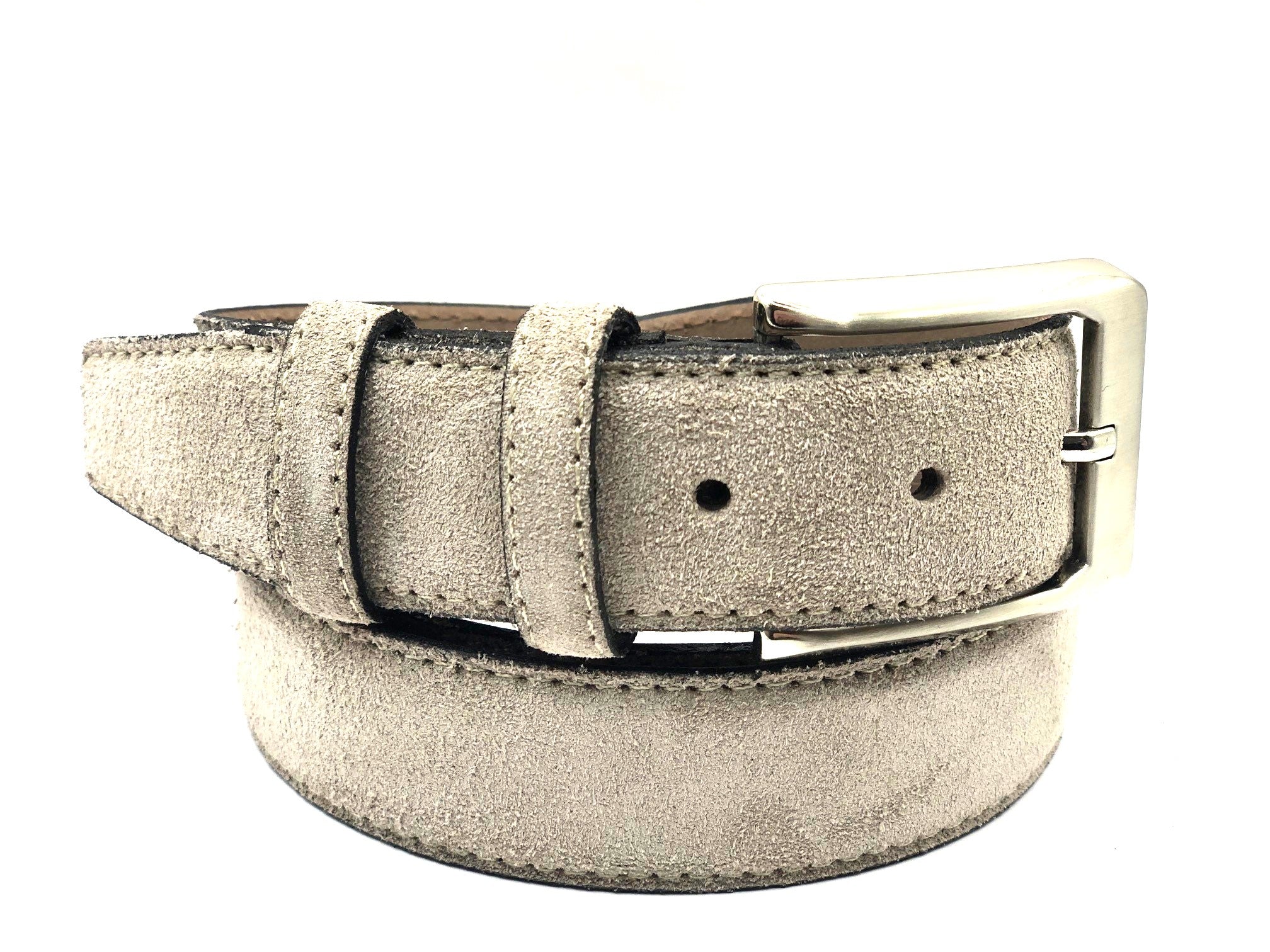 3,5cm Pak Riem Suede Ecru 0004-12