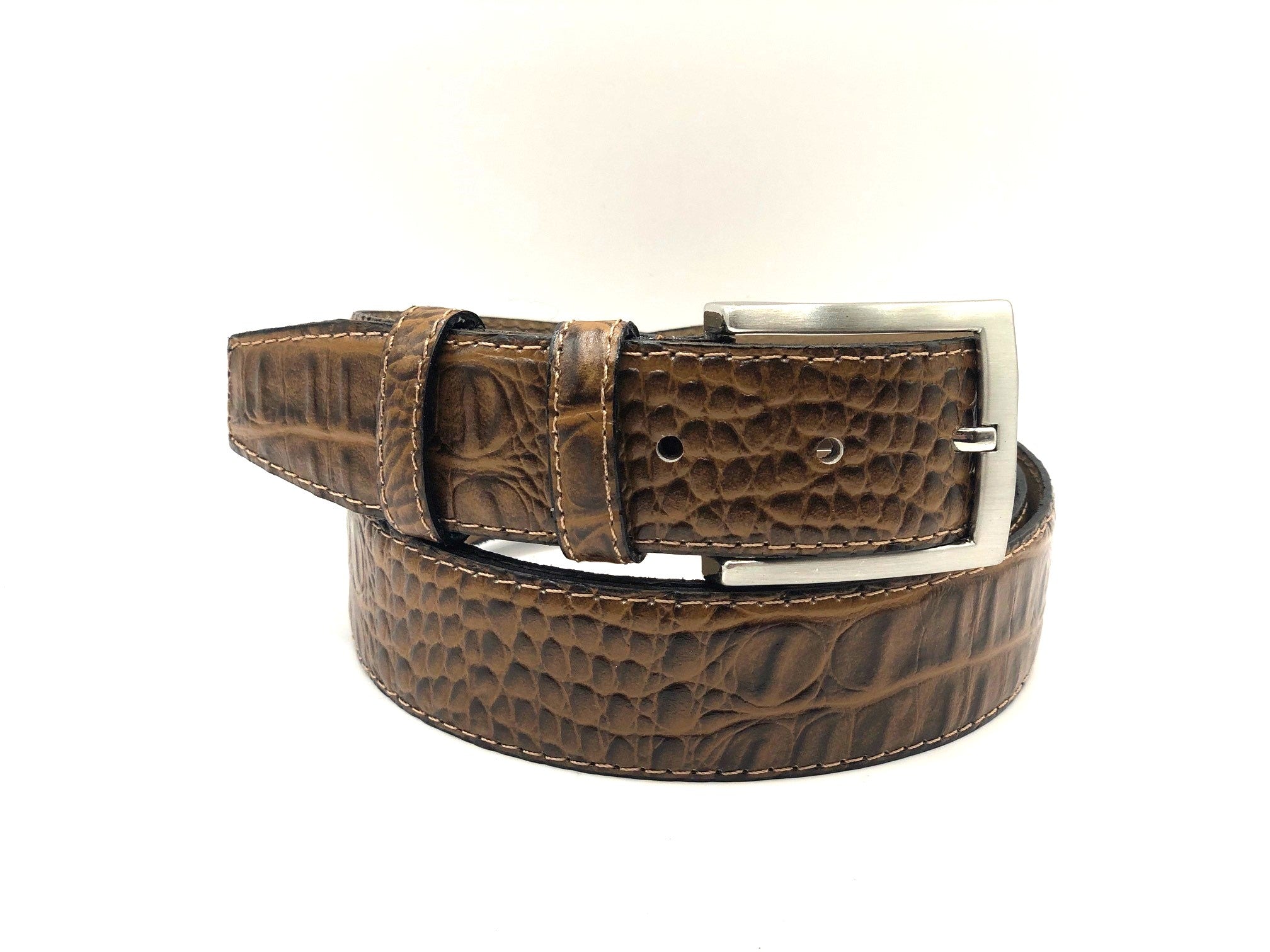 3,5cm Kroko Riem Hazelnoot 0006-4