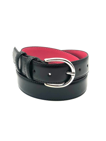 3cm Dames Riem Zwart 0031-1