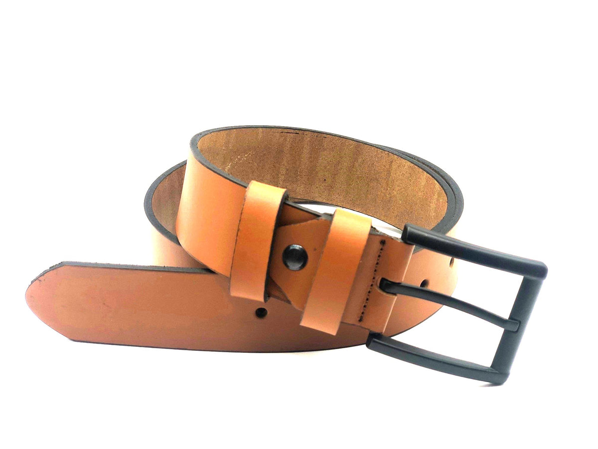 4cm Jeans Riem Cognac 40602-3